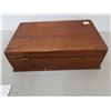 Image 6 : Antique wooden box Painting kit (10"x 6"x 3")