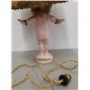 Image 4 : Antique Kewpie Doll lamp - Plaster - 18"high
