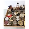 Image 3 : Lot of Assorted Antique/vintage bottles & tins (spices & cleaning supplies)