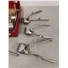 Image 2 : Lot of Assorted manual hand clippers (includes: Orida, Pranafa, browns)