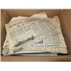 Image 2 : box of old Shellbrook chronicle newspapers