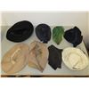 Image 4 : Box of Vintage ladies Hats