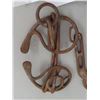 Image 4 : Lot of Antique Horse tack
