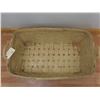 Image 3 : wooden woven basket 33"L w/ bust form