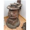 Image 12 : old cast wood stove "McClary London" w/ assorted stove pieces 32"H