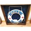 Image 2 : HMCS Fundy life saver (Canadian Navy Military) in Display box (39"x39"x6")