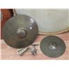 Image 2 : Large 26.5" Diameter Drum with cymbals, drum sticks, & drum box with kit pieces