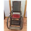Image 3 : Antique Wheelchair (22.5"H seat, 48.5"H backrest)