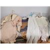 Image 1 : Lot of 4 Assorted Dresses (Includes early 1900's Antique Pink Dress + 3 vintage Dresses)