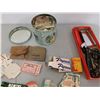 Image 5 : Vintage Tin with Coupons & Advertising packages (includes Vogue packaging) + Pifco Electric trouser 