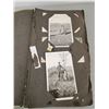 Image 3 : Antique Photo Album - Half full of antique photos
