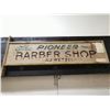 Image 2 : Antique local sign "The Pioneer Barber Shop - AJ Wetzel"