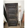 Image 2 : Antique Door (55.75" x 22.5)  & Stairway rail end post (4ft)