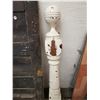 Image 3 : Antique Door (55.75" x 22.5)  & Stairway rail end post (4ft)