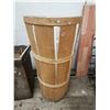 Image 3 : Wooden Lata bin  17.5" diameter x  36"High + Keewatin Lumber 12.75" x 15" x 23" (Only to Storage ite