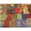 Image 1 : Lot of 22 Antique & Vintage books - School books & novels