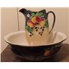 Vintage Pottery basin & Pitcher