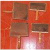 Image 1 : 4 Antique Wool Brushes