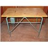 Image 5 : School desk with chair (36"L x 22.5"W x 26"H)