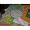 Image 2 : Lot of geography teaching supplies with posters