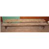 Image 1 : 2 School benches (96"L x 11"W x 16"H)