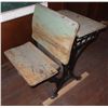 Image 2 : Antique Wooden Teachers Desk (29.5" x 48" x 30")