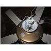 Image 6 : Indoor ceiling fan with 4 glass light shades