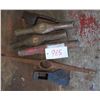 Image 1 : Lot of Antique pick, hoe, sledge, (heads)