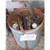 Image 1 : Metal Pail with Bolts, nails, etc.