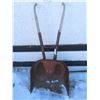 Image 1 : Antique plow shovel with wheels