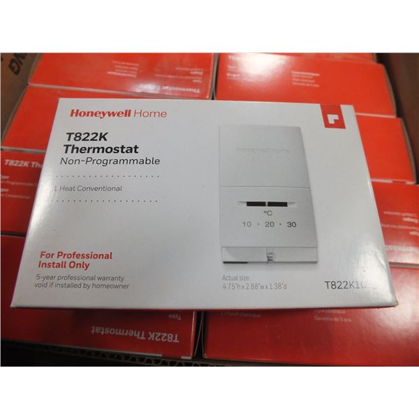 6 Honeywell Thermostats