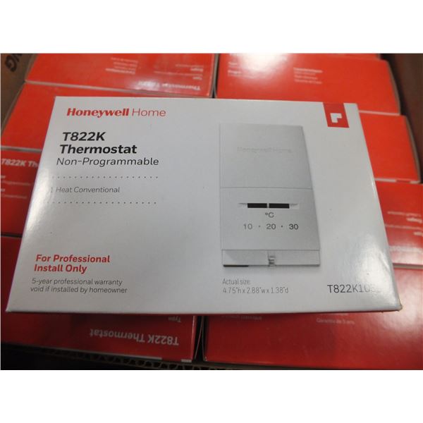 6 Honeywell Thermostats