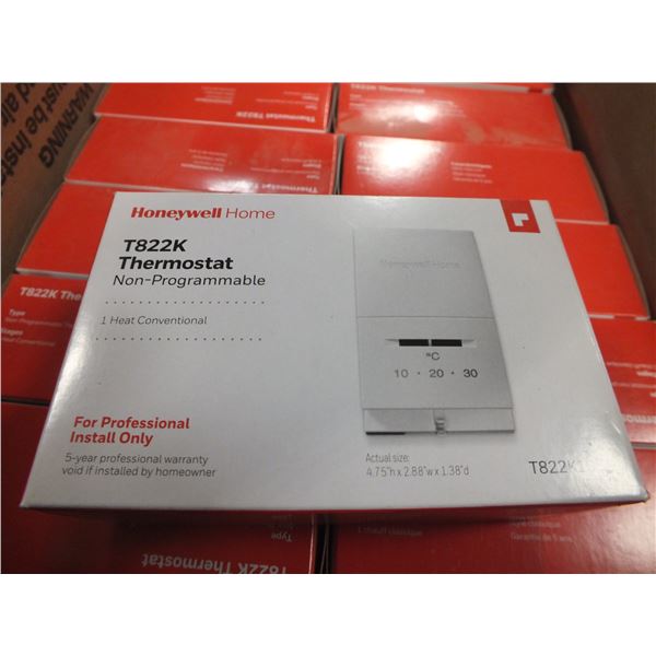 6 Honeywell Thermostats