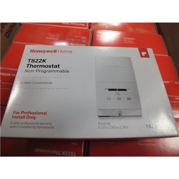 6 Honeywell Thermostats