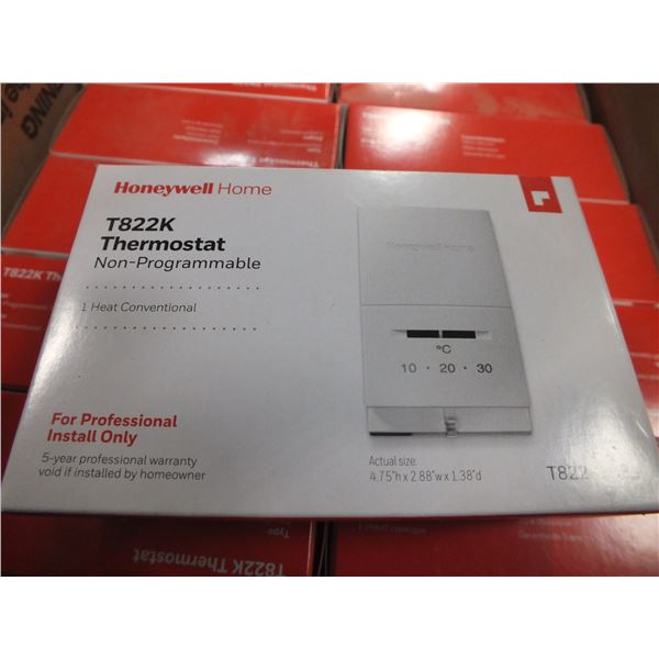 6 Honeywell Thermostats
