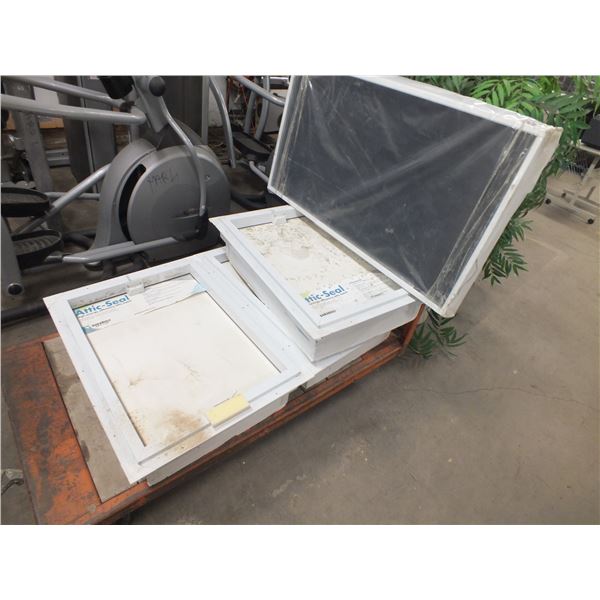 3 Attic Access Doors & 7 Window Screens