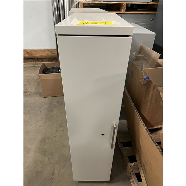 2 Small Metal Storage Shelves