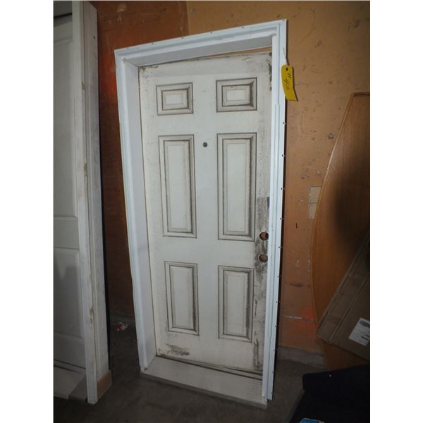 White Outside Door