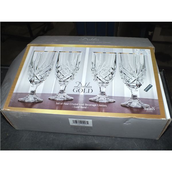 Dublin Crystal Ice Beverage Glasses