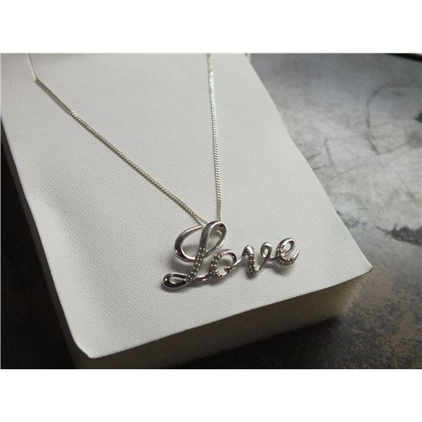 Michael Hill Love Diamond Necklace