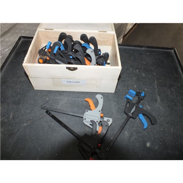 Small Box Of Small Bar Clamps