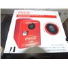 Image 1 : Coca Cola Retro Mini Cooler w/ Bluetooth Speaker