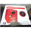Image 1 : Coca Cola Retro Mini Cooler w/ Bluetooth Speaker