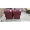 Image 1 : Matching Metalic Red Luggage (x2)
