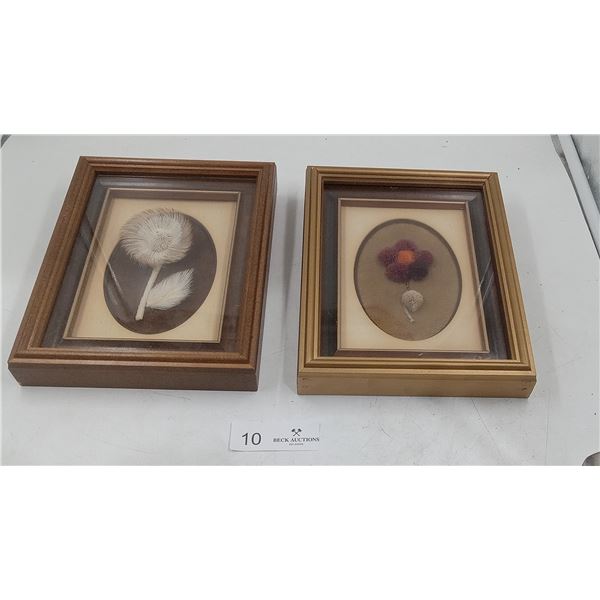 Canadian Native Caribou Hair "Tuftings" & "Flowers"  by Lucy Anaka Z(Certified by Canadian Artic)