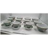 Image 1 : Intricate Antique Japanese China (Bowls, Teacups, and Saucers)