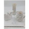 Image 1 : Decorative Creamer, Sugar Bowls, and Flower Stand