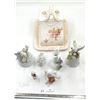 Image 2 : Decorative Figurines, Angels, Birds, Bell, Baqoque Couple, and Butter Dish