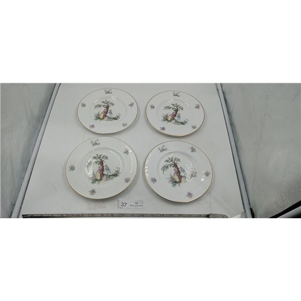 Royal Worchester Plates (Watteau)