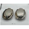 Image 1 : Two silver plated serving dishes